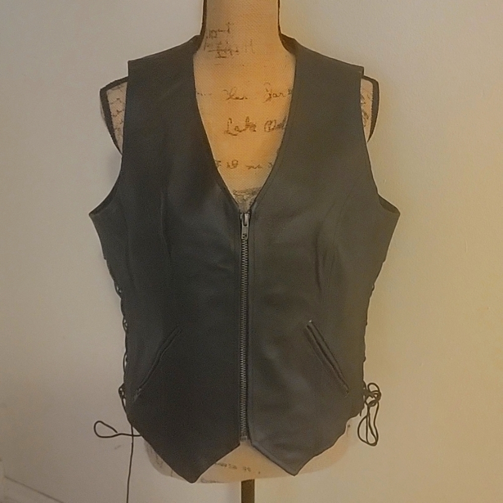 Leather Vest